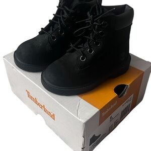 Timberland Kids Classic Black Boots